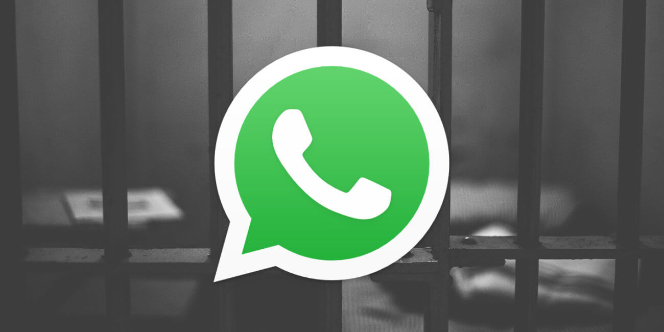 ¿Es cierto que WhatsApp envía un mensaje de "las reincidencias tienen penas de cárcel"?