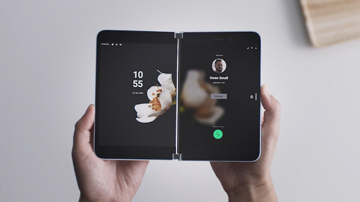 Surface Duo: así será el dispositivo con dos pantallas y Android