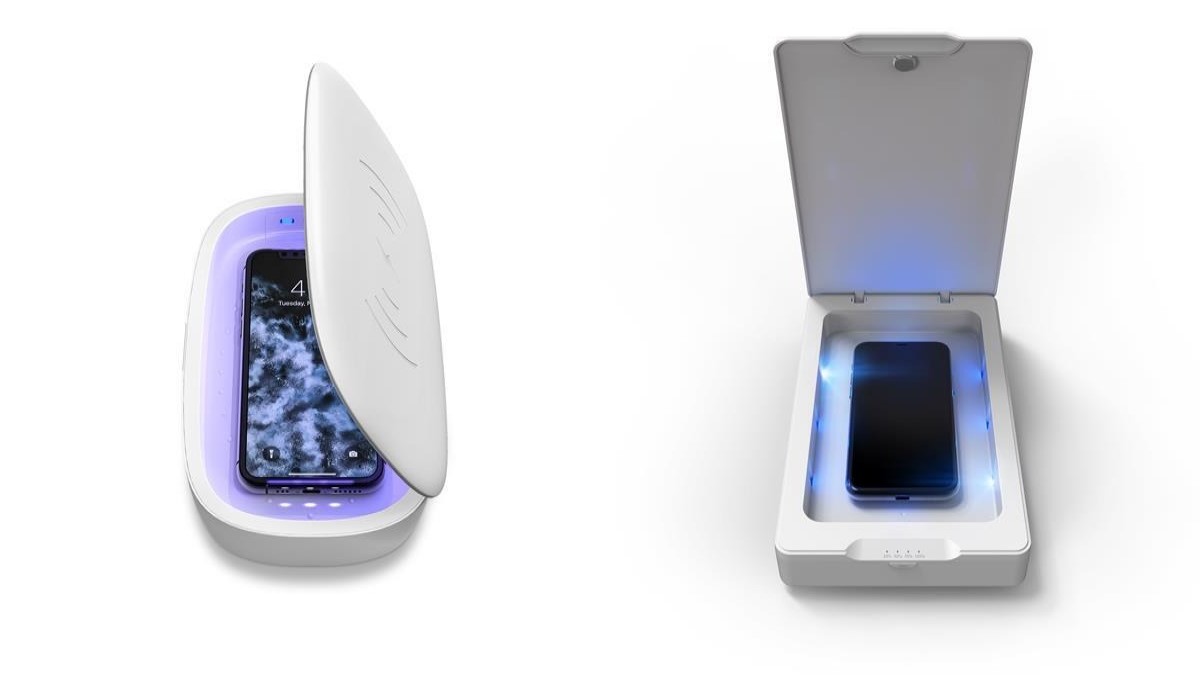 Los nuevos estuches de Mophie y InvisibleShield desinfectan el móvil con luz UV