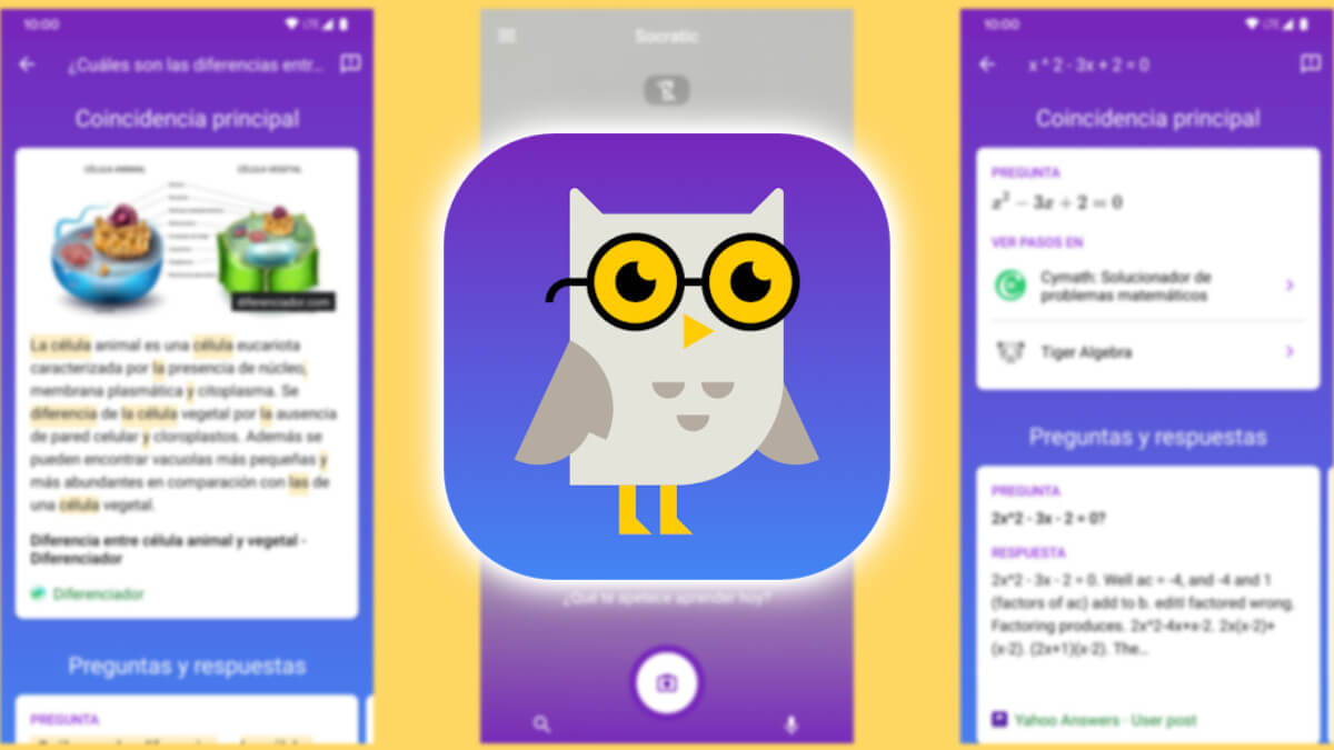 Socratic, la app de Google que ayuda con los deberes
