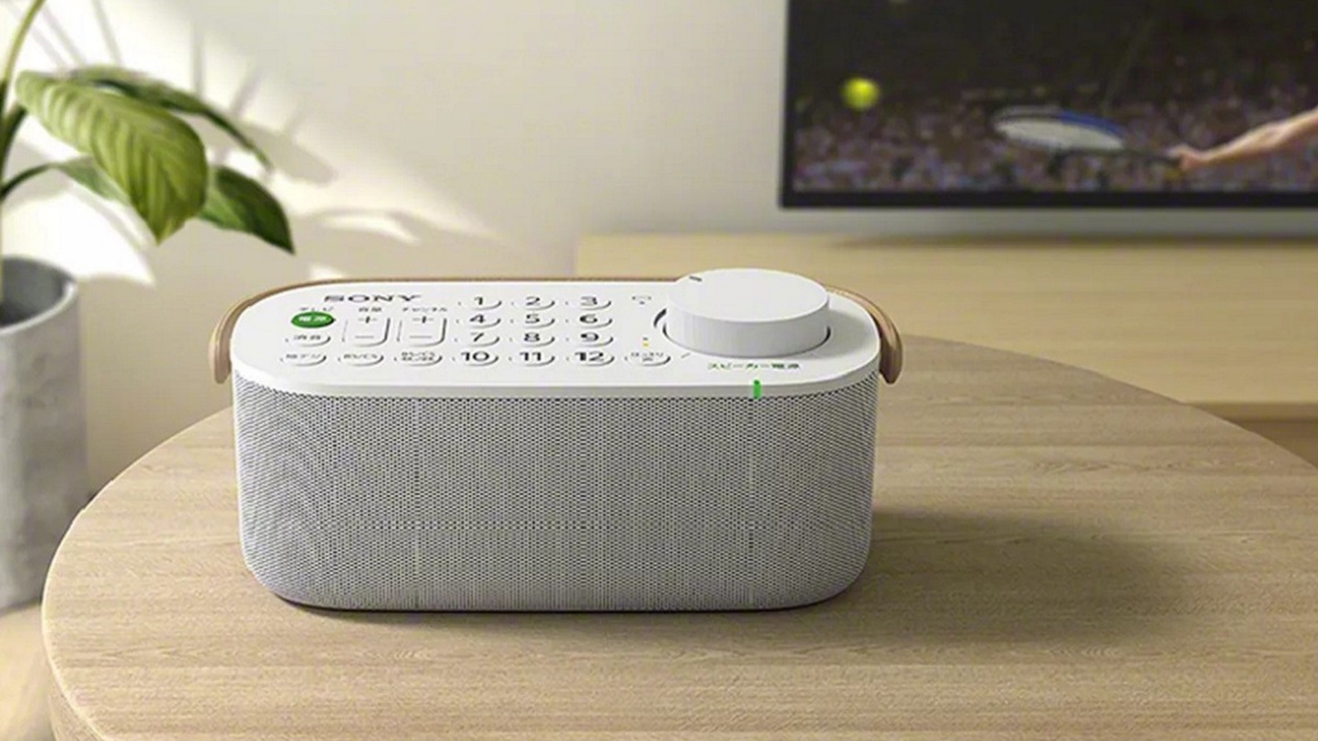 Este altavoz con mando a distancia de Sony permite oír la TV en toda la casa