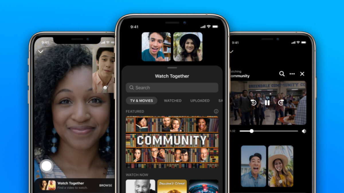 Watch Together, la nueva función de Facebook Messenger permite ver vídeos con los amigos
