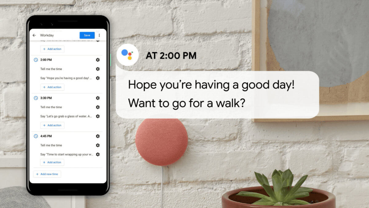 Google Assistant añade rutinas para sobrellevar mejor la cuarentena