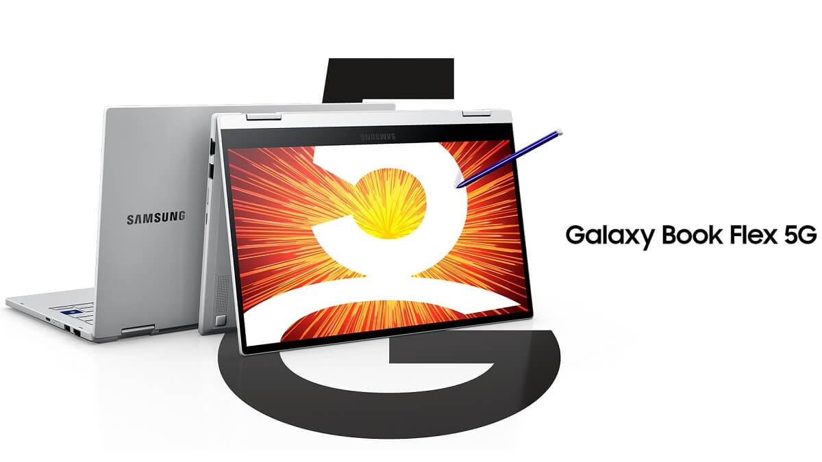 Samsung Galaxy Book Flex 5G: Intel Core de 11ª generación, cámara de 13 MP y lápiz S Pen