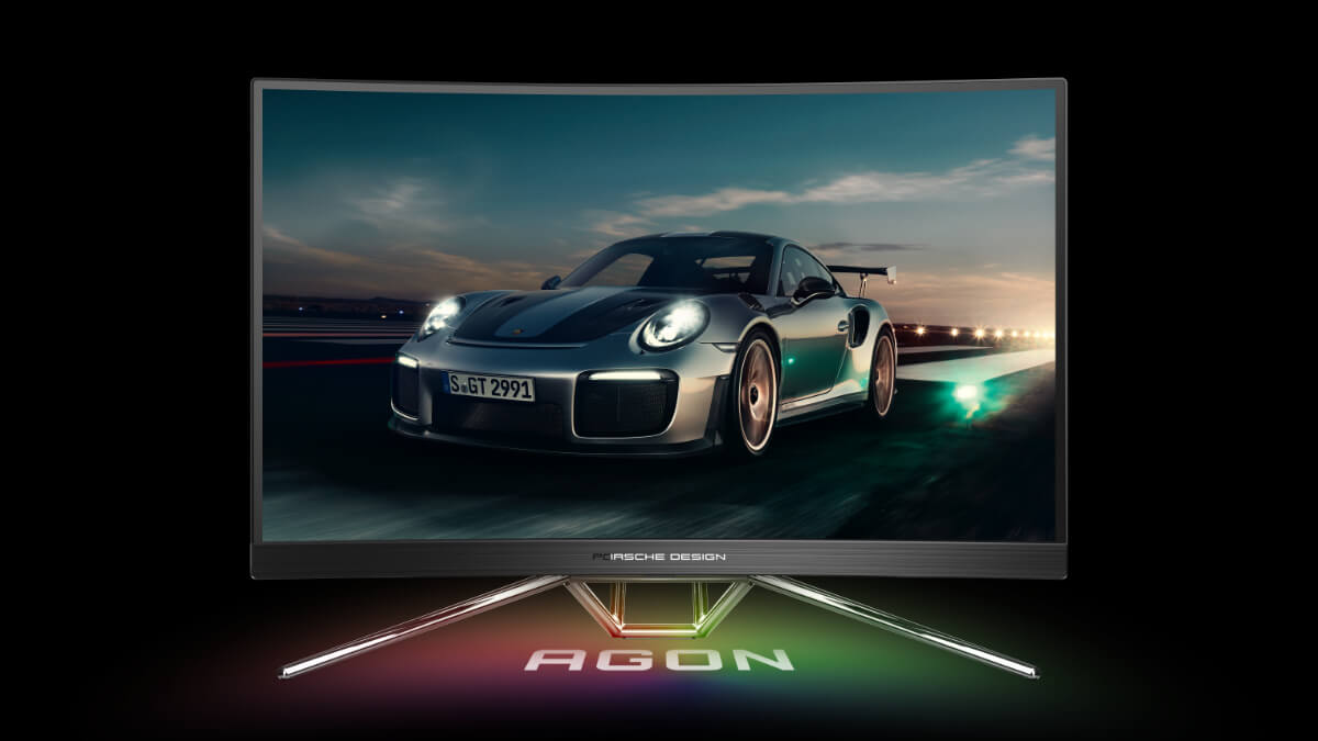 AOC Agon PD27 Porsche Design: el monitor curvo de 240 Hz para el gaming