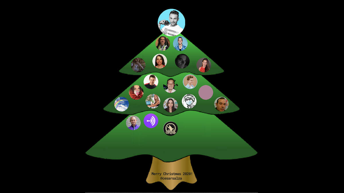 Crea tu árbol de Navidad con tus contactos de Twitter gracias a Real Top Tweeps