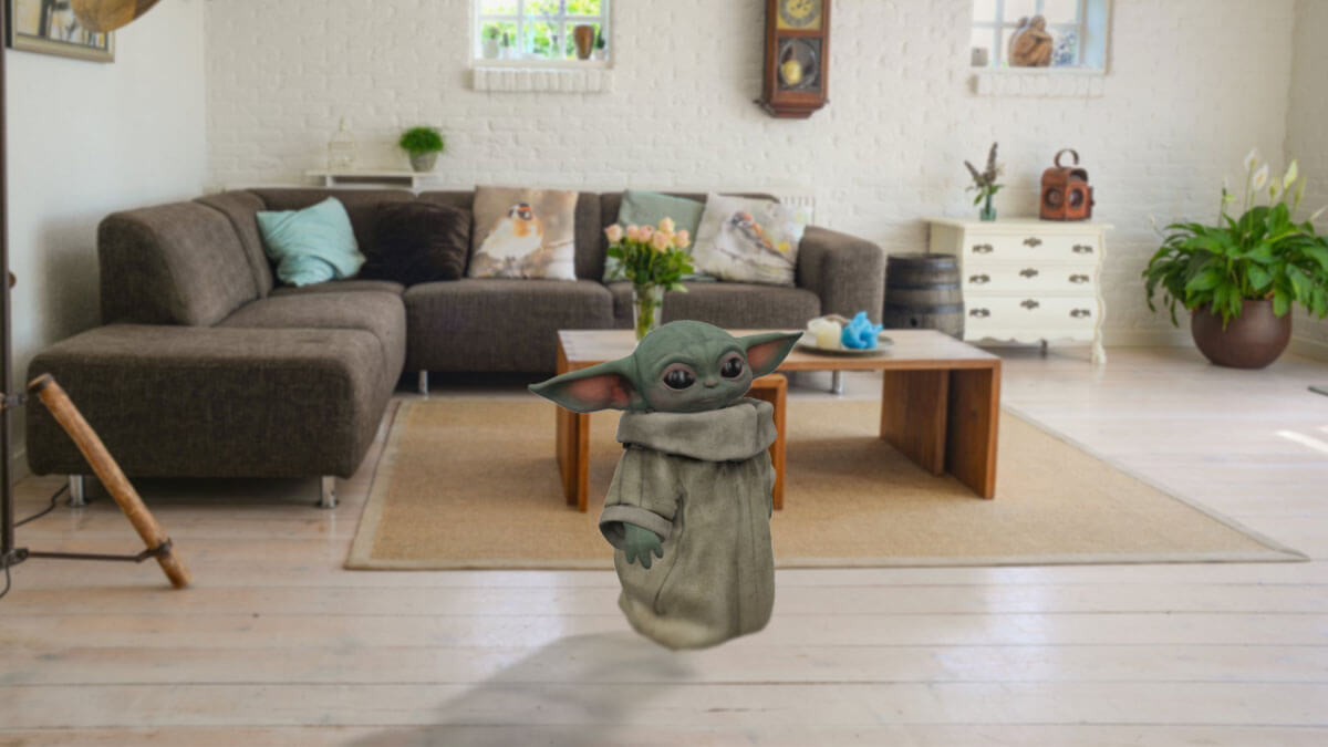 Cómo ver un Baby Yoda 3D gracias a Google