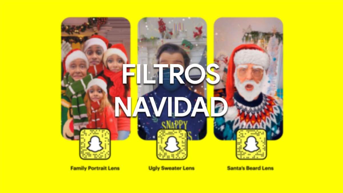 Prueba los filtros nuevos navideños de Snapchat, incluso en las videollamadas en PC