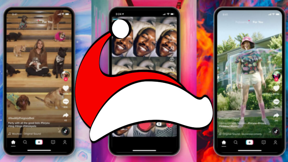 9 filtros de Navidad para TikTok