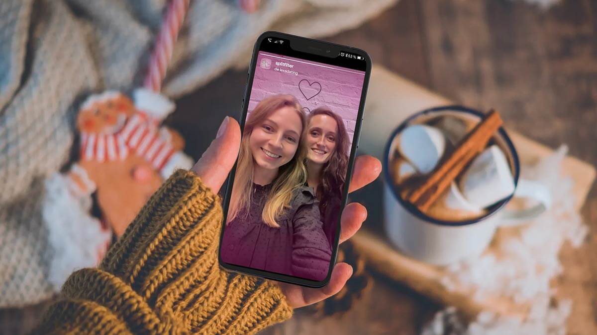 Cómo activar el filtro de corazones de Meetic en Instagram Stories