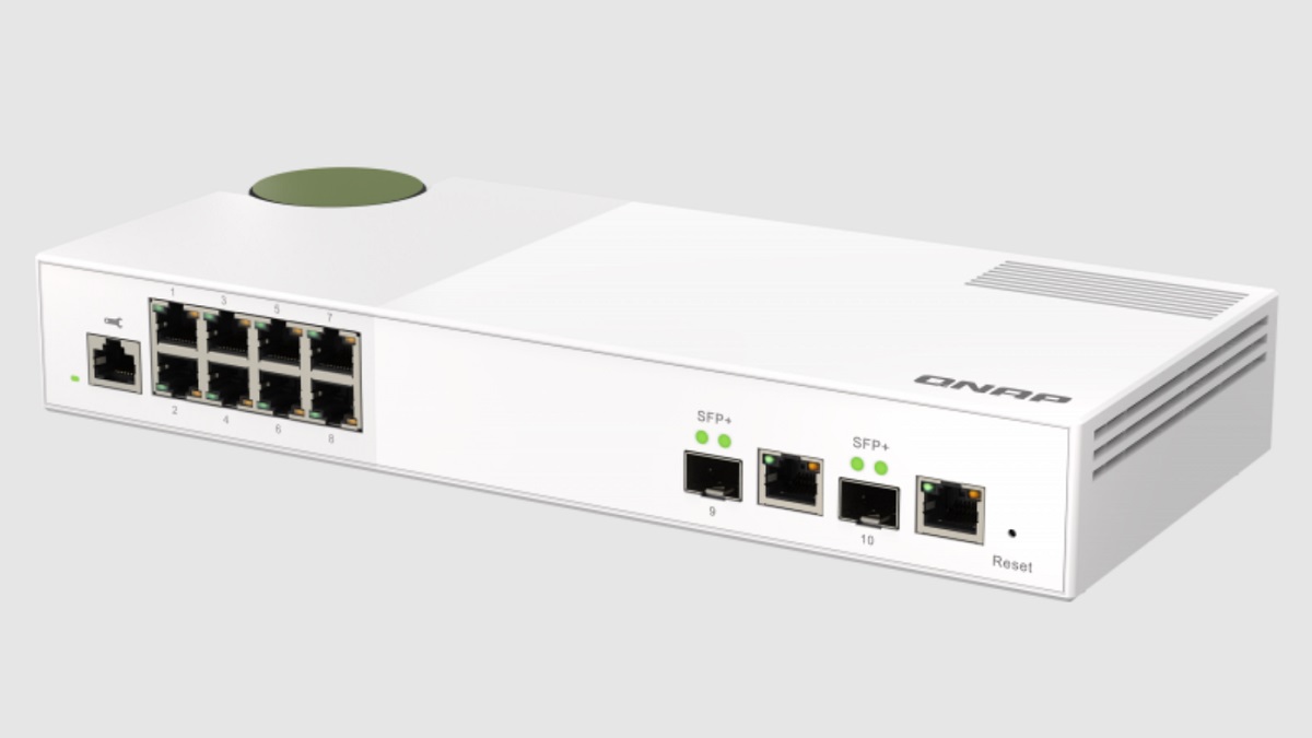 QNAP QSW-M2108-2C: el nuevo switch gestionable por web de Capa 2 de 2,5 GbE y 10 GbE