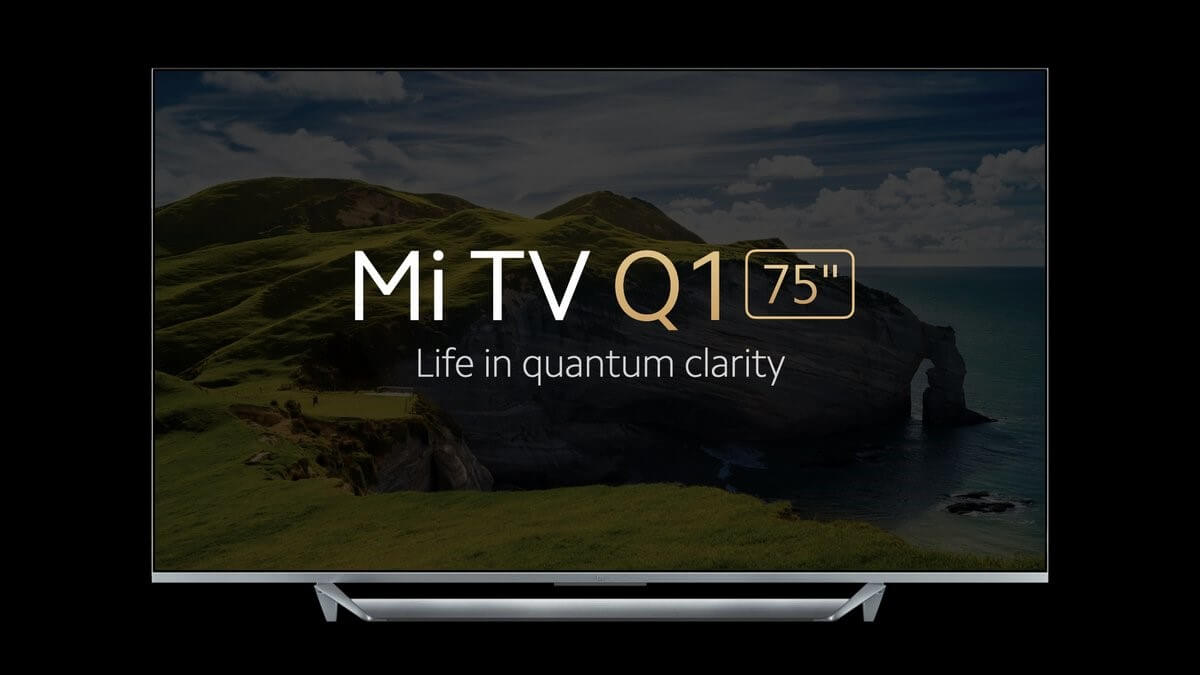 Xiaomi Mi TV Q1: panel QLED de 75 pulgadas en el nuevo televisor estrella de Xiaomi
