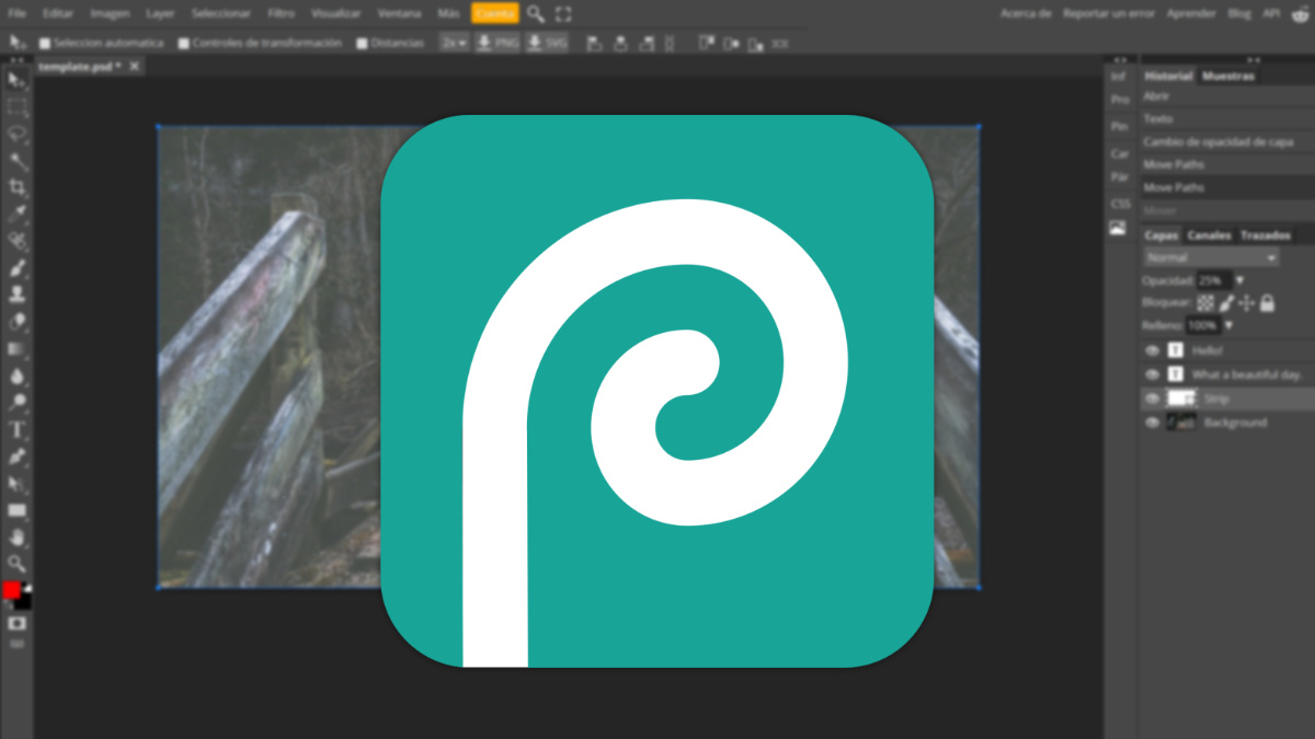 Photopea, una alternativa online a Photoshop