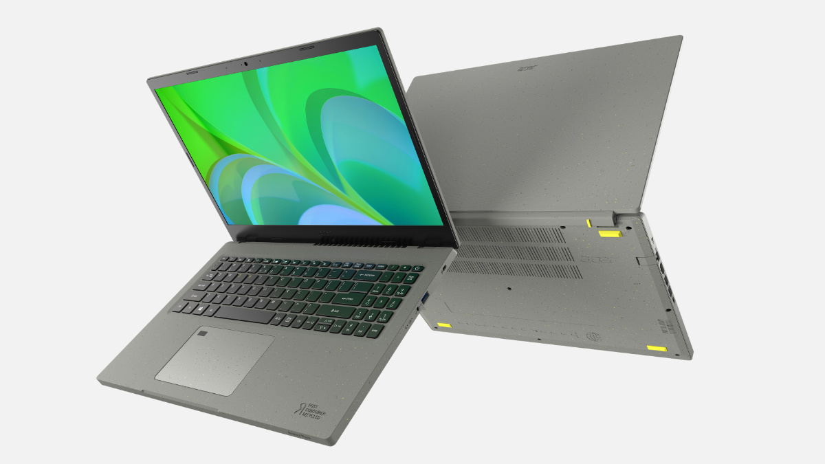 Acer Aspire Vero: el portátil sostenible basado en materiales reciclados