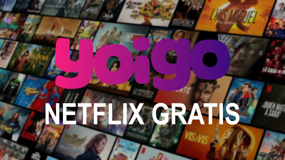 Oferta: 6 meses gratis de Netflix al contratar TV con Yoigo