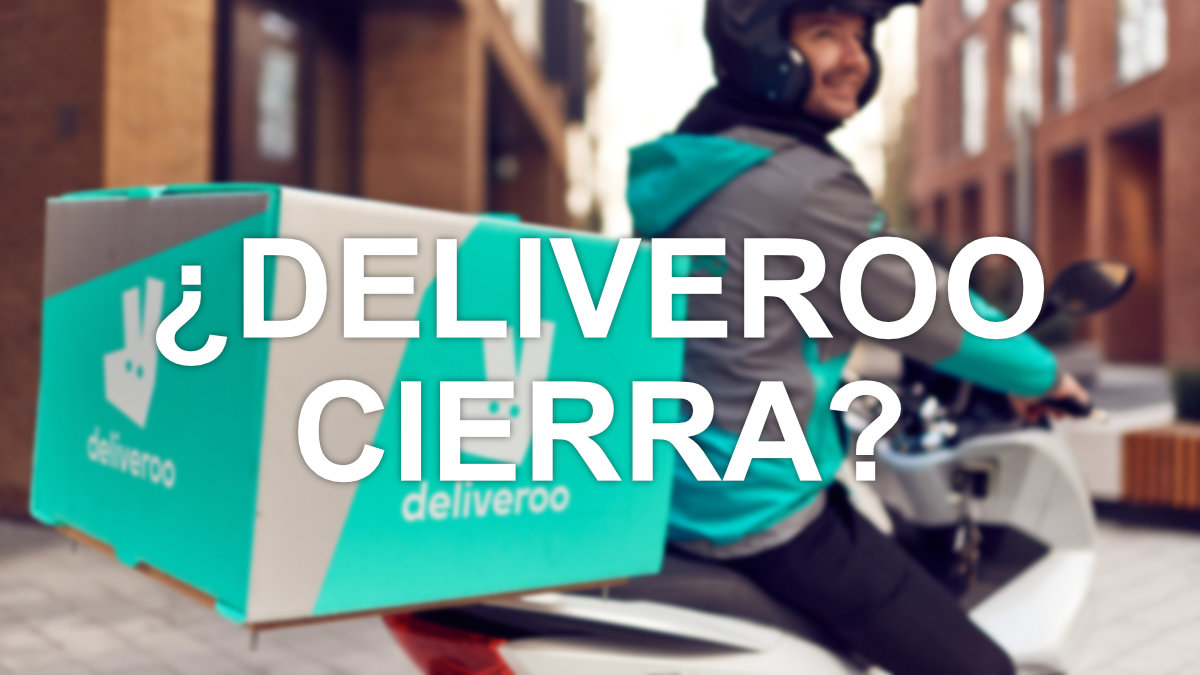 La app de Deliveroo podría cerrar en España