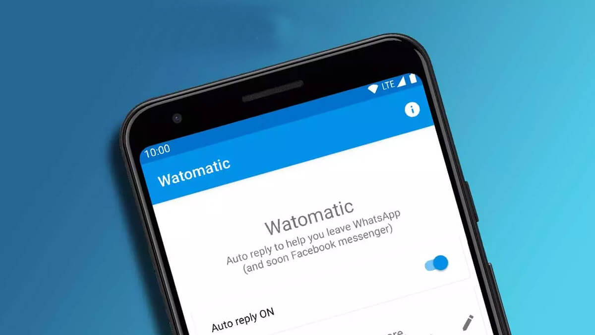Watomatic, autorespuesta o contestador para WhatsApp