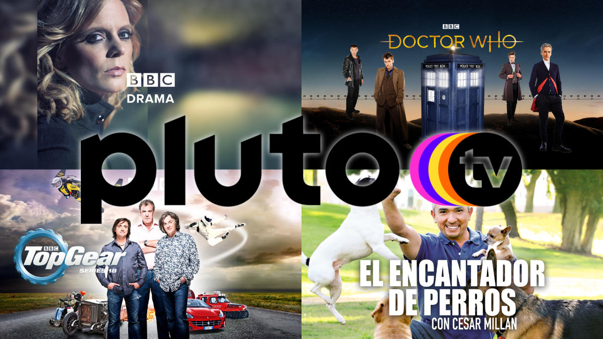 Los nuevos canales de Pluto TV incluyen Top Gear, Doctor Who y El Encantador de Perros
