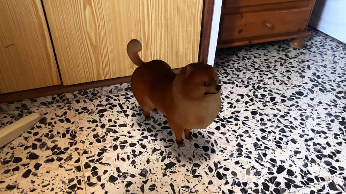 Cómo ver un perro 3D en casa con Google