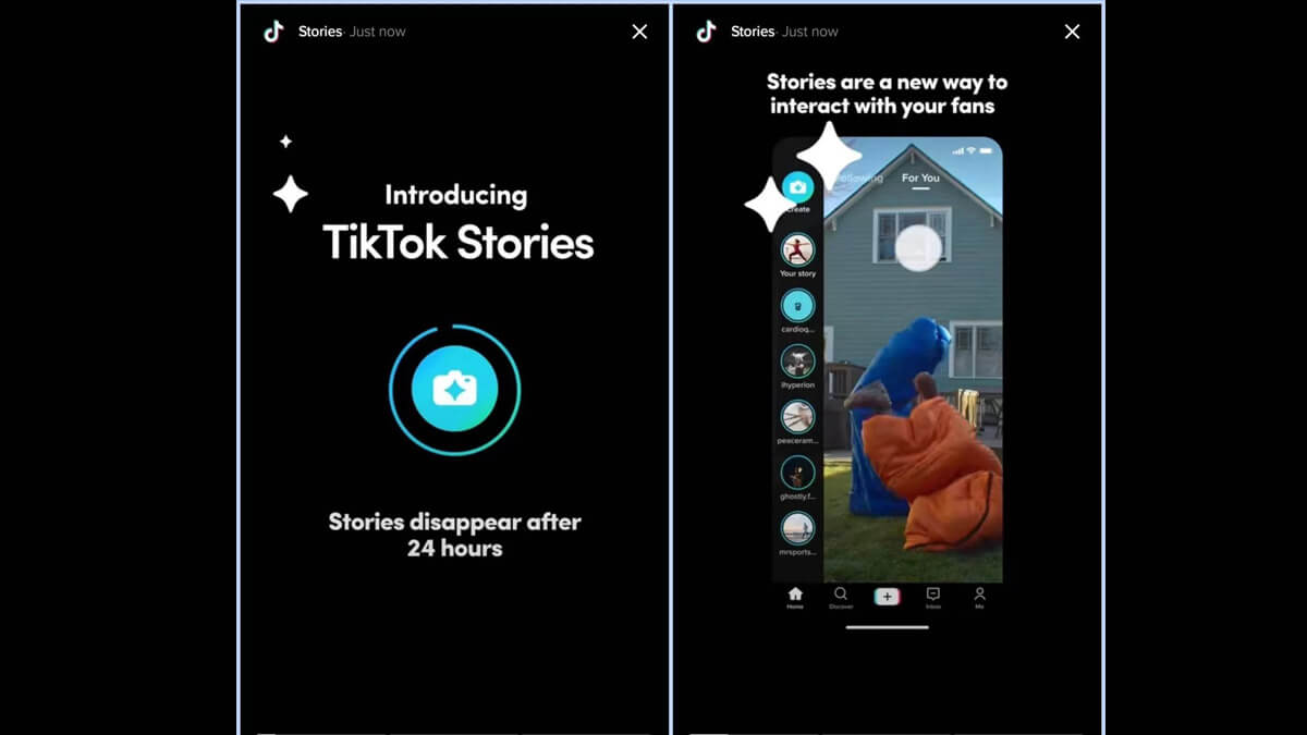 TikTok Stories: historias que desaparecen llegan a TikTok