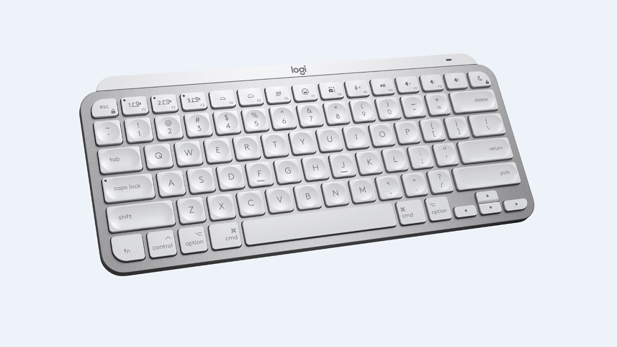 Logitech MX Keys Mini es oficial con teclas de función y sin teclado numérico