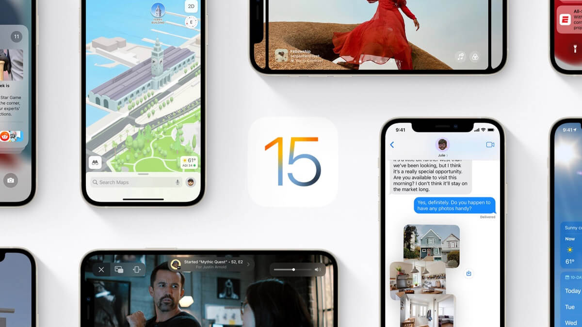iOS 15 ya está disponible para descargar