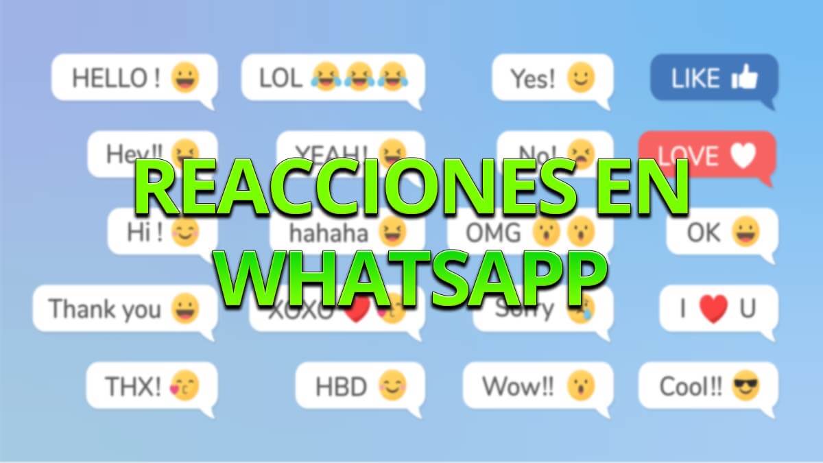 Cómo reaccionar a los mensajes de WhatsApp en iPhone