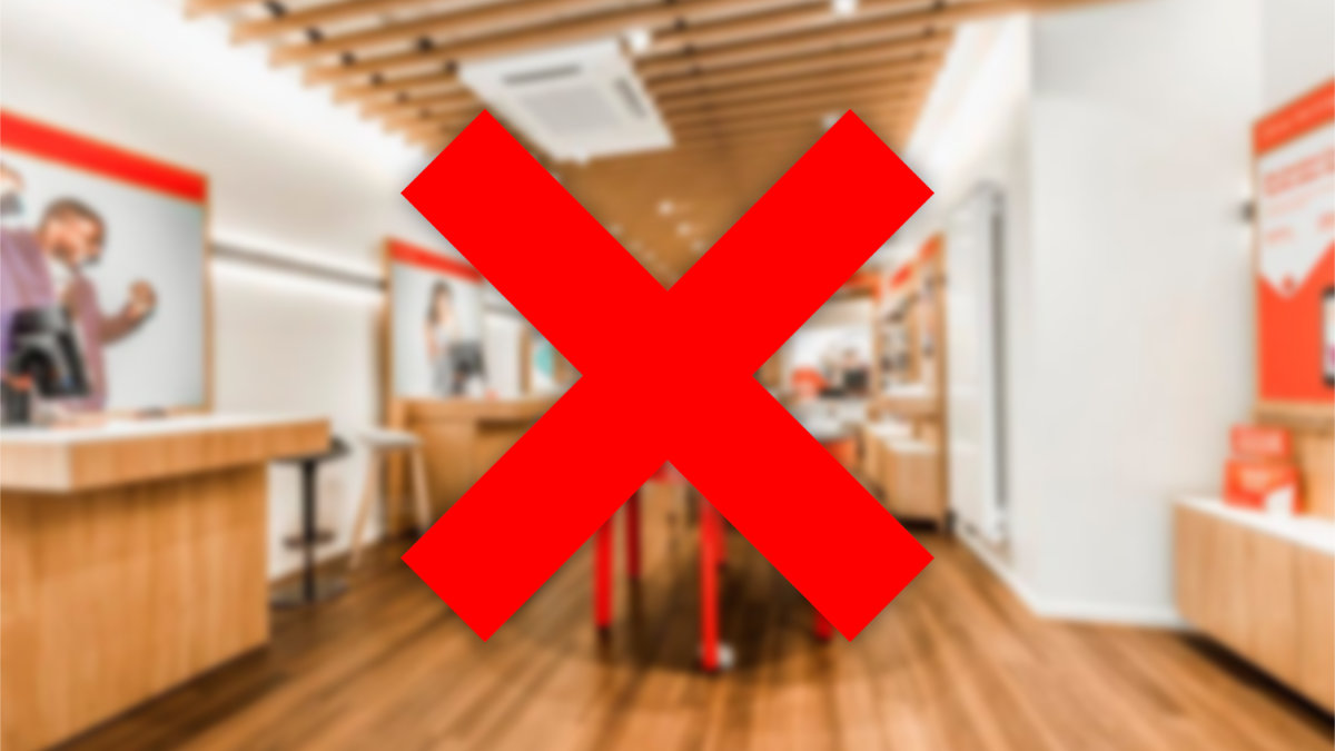Vodafone podría cerrar sus tiendas propias