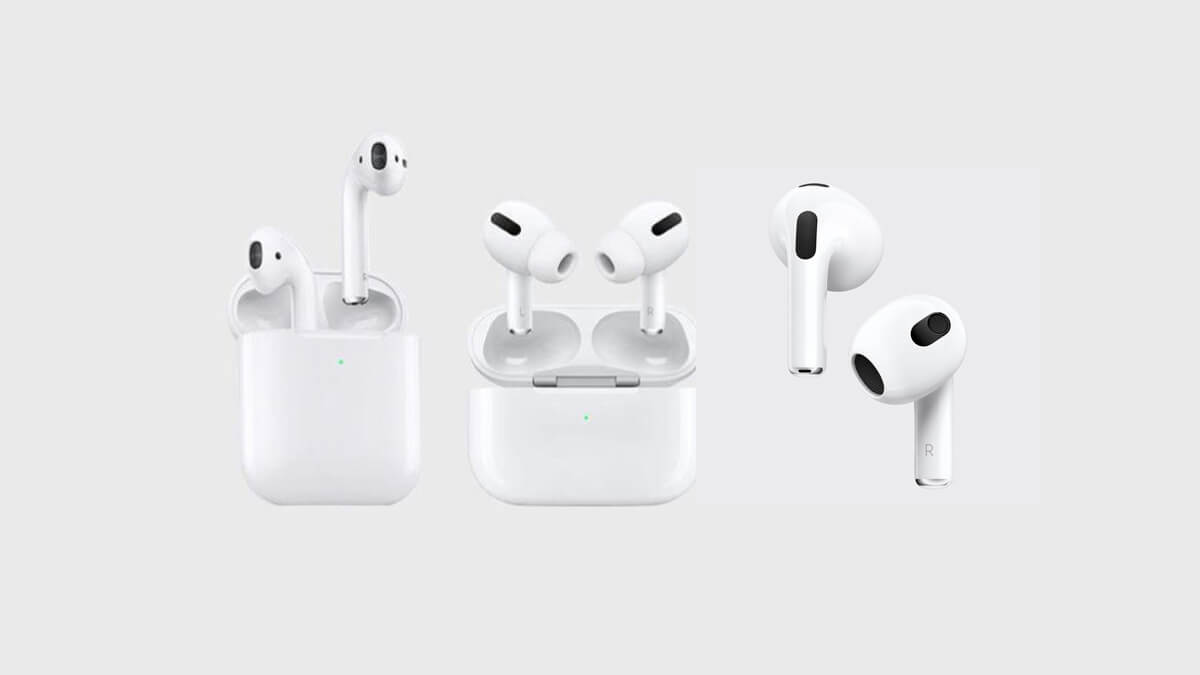 AirPods 3 vs AirPods Pro vs AirPods: las diferencias