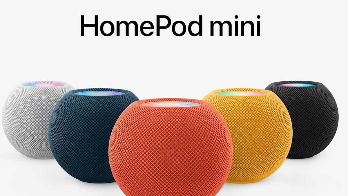 HomePod mini, nuevos colores para el altavoz inteligente de Apple
