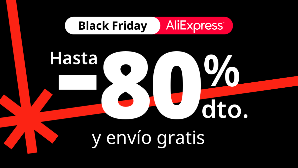 21 ofertas "tech" por Black Friday en AliExpress que no te puedes perder