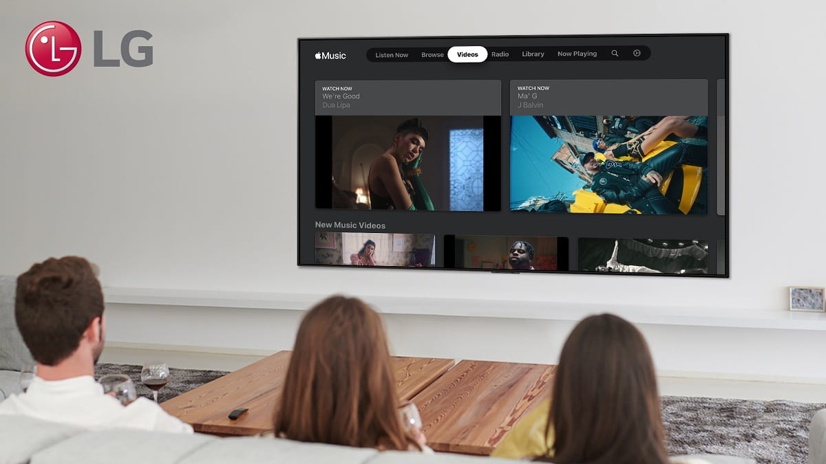 Apple Music ya es compatible con televisores Smart TV de LG
