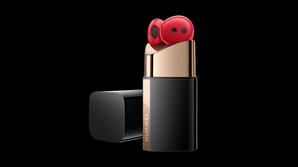 Huawei FreeBuds Lipstick: los sorprendentes auriculares que parecen una barra de labios