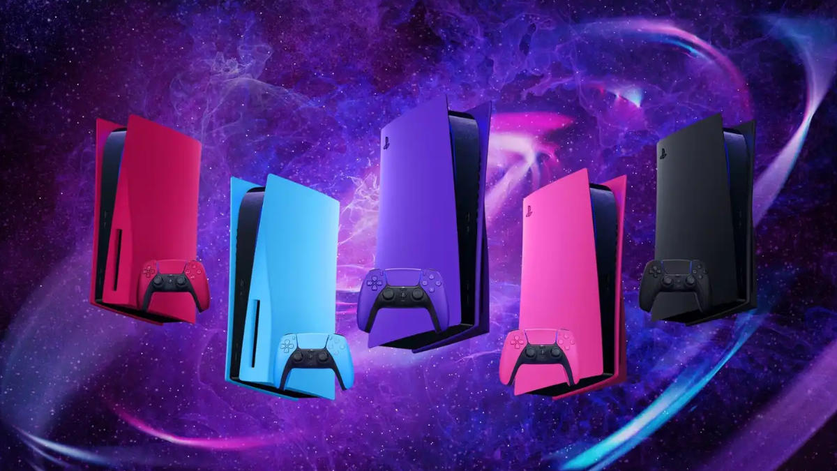 Personaliza tu PlayStation 5: llegan 3 nuevas carcasas de colores y vinilos gamers
