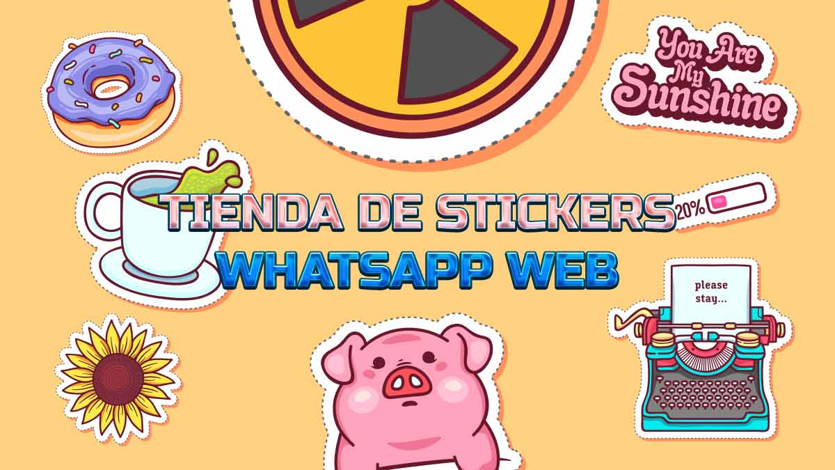 WhatsApp Web contará con una tienda de stickers