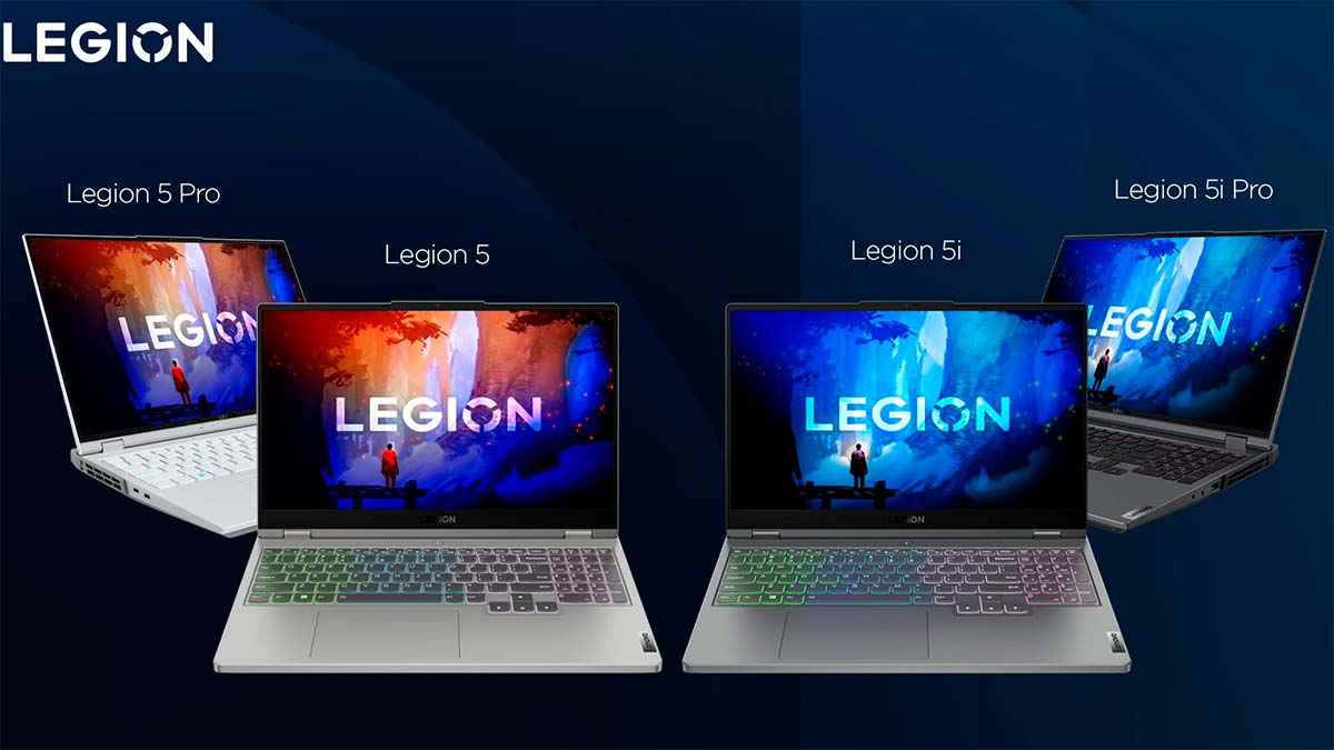 Los portátiles Lenovo Legion se actualizan: más potencia para el gaming y diseño elegante