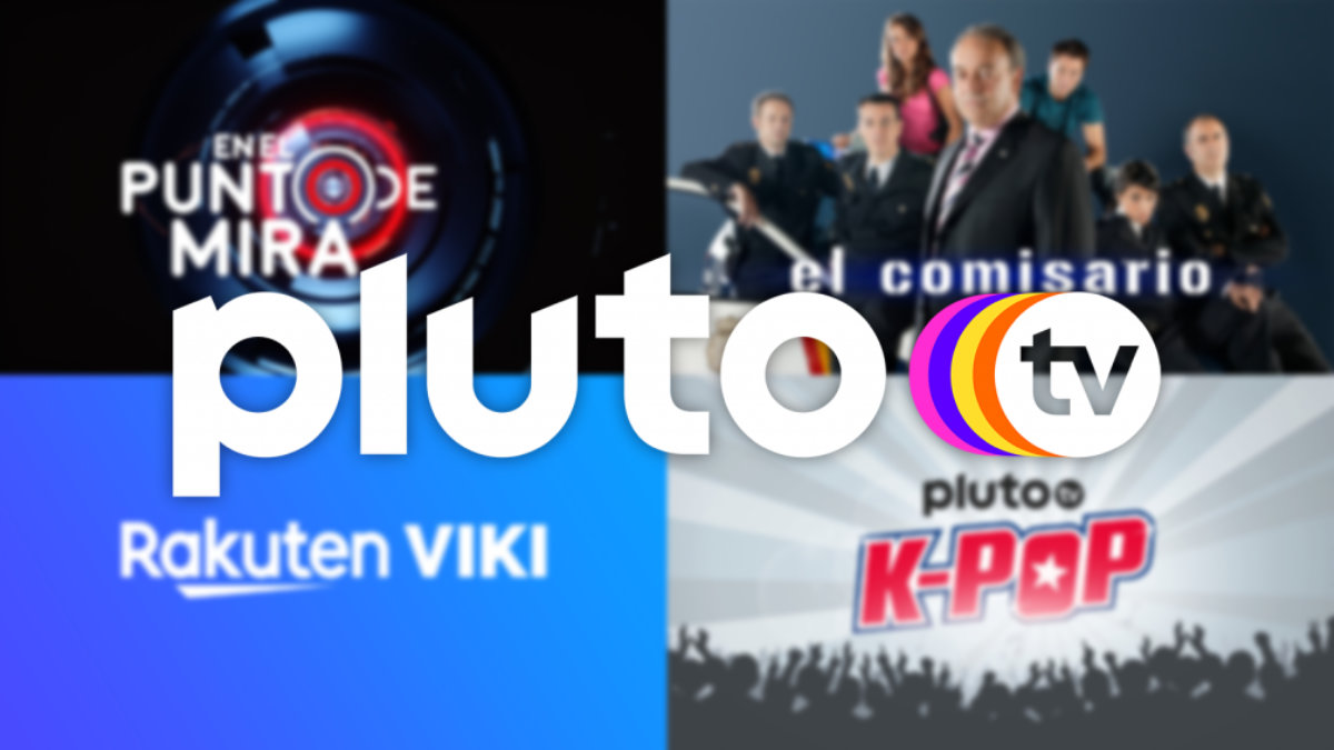 Pluto TV añade 7 canales gratis: Rakuten Viki, K-pop, El Comisario y más