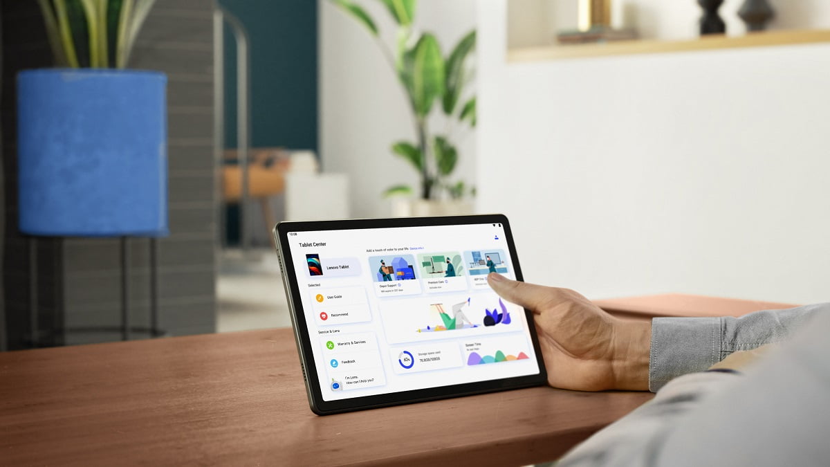 Lenovo Tab M10 Plus se renueva: panel 2K y cuatro altavoces en una tablet con Android 12