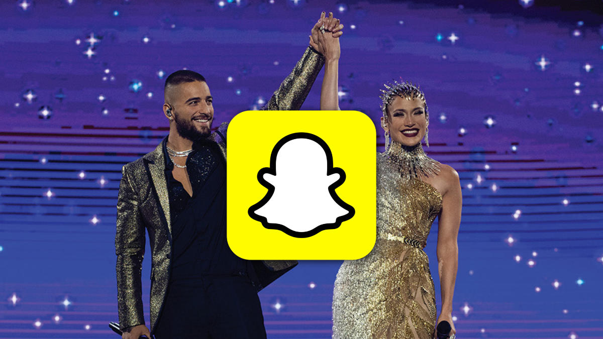 Así será el concierto virtual e interactivo de Jennifer López y Maluma en Snapchat