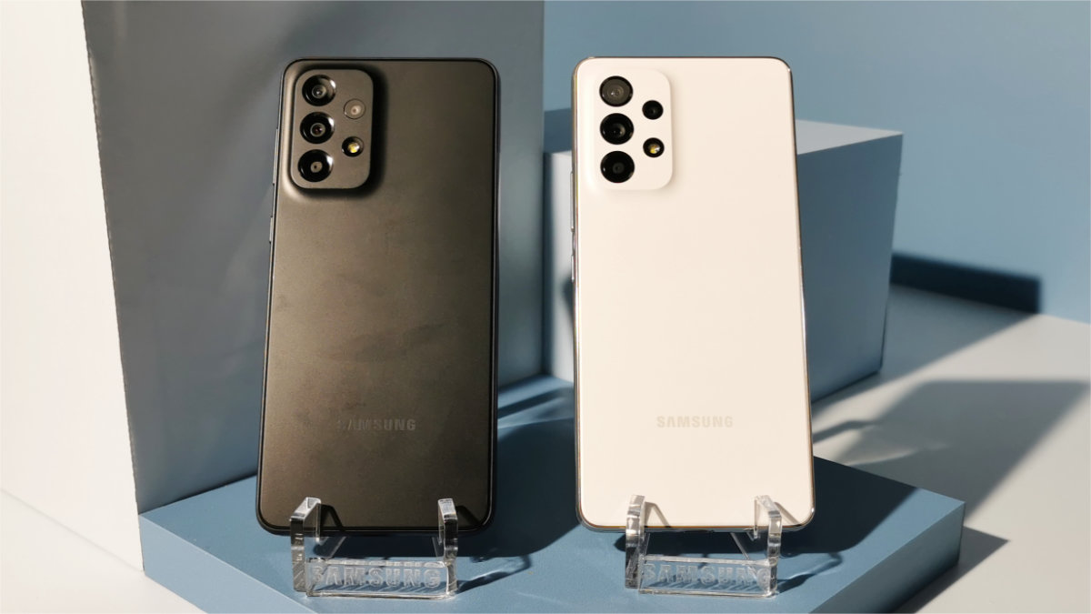 Samsung Galaxy A53 5G y A33 5G: 120 Hz, resistencia IP67 y Android 12 en la gama media