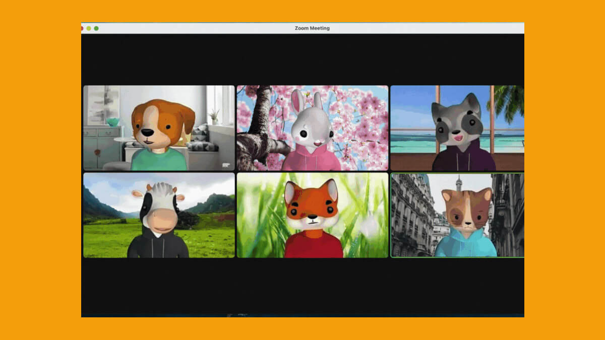 Los avatares llegan a Zoom: así puedes usar estos "animojis" en tus videollamadas