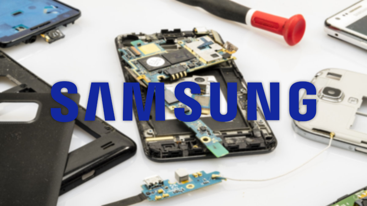 Reparar móviles Samsung será más económico con el futuro programa de piezas recicladas