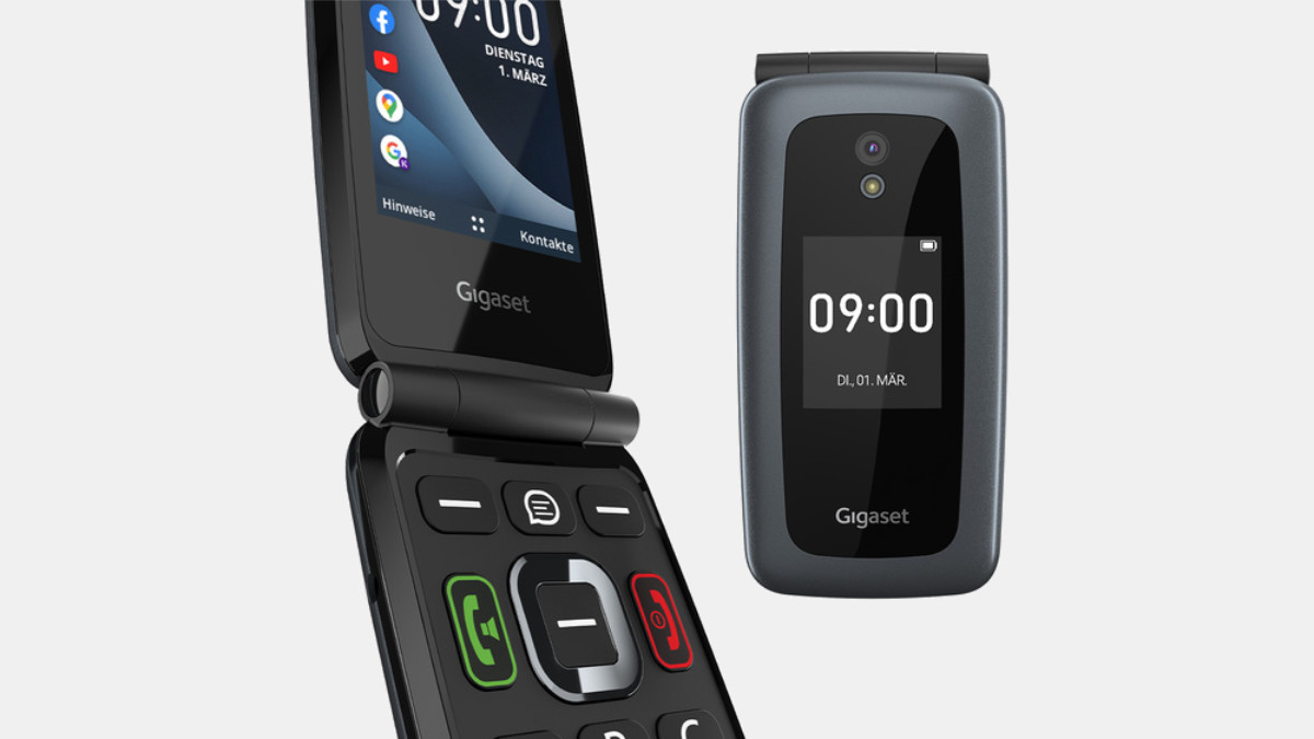 Gigaset GL7, el nuevo teléfono simple con botón para WhatsApp