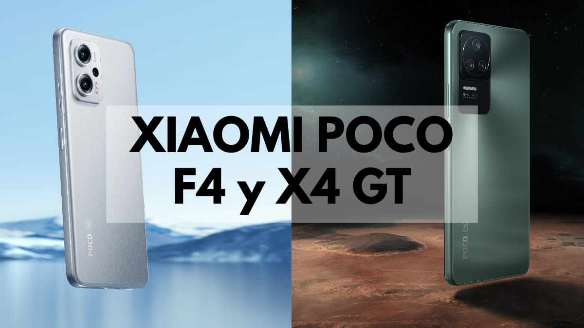 Poco F4 y X4 GT son oficiales: Xiaomi vuelve a poner al límite la relación calidad-precio