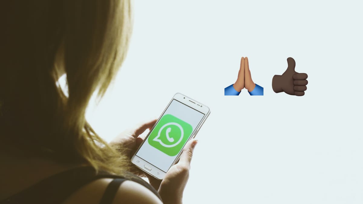 Las reacciones de WhatsApp serán multirraciales: elegiremos el color de la piel
