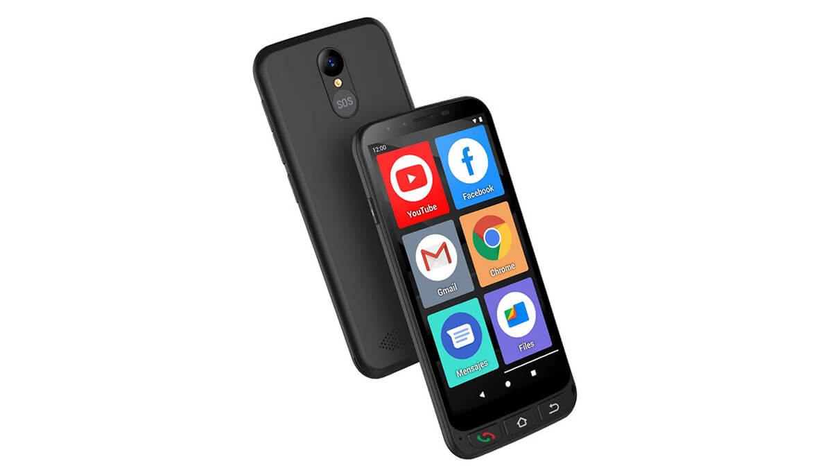 SPC Zeus 4G Pro, el nuevo smartphone para mayores con botón SOS, teclas físicas y más