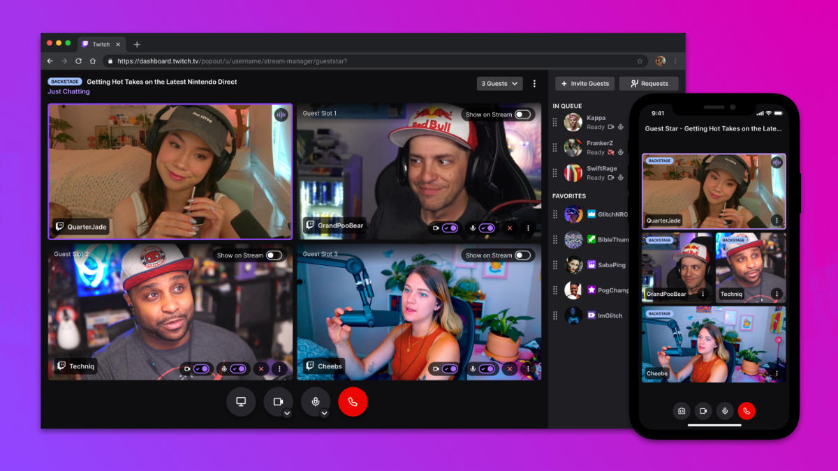 Twitch Guest Star permitirá añadir invitados a los streams sin apps adicionales