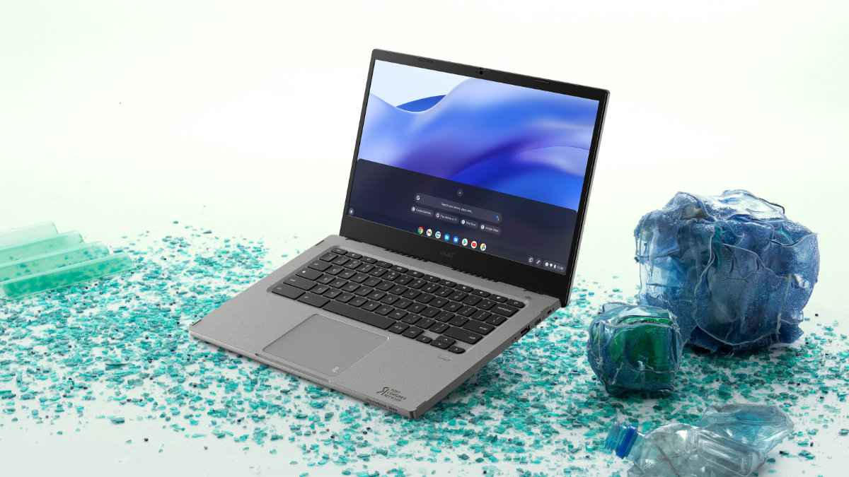 Acer Chromebook Vero 514 es un portátil con plástico reciclado y resistencia a caídas