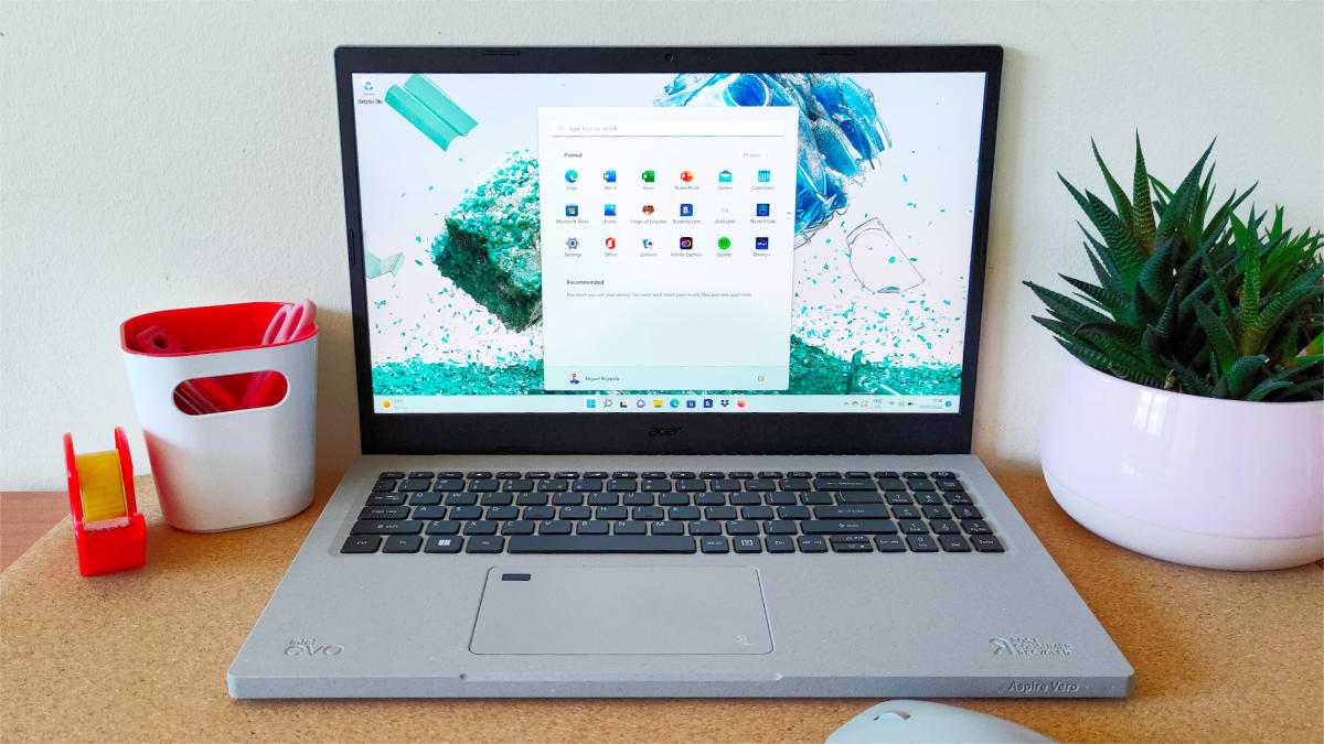 Review: Acer Aspire Vero AV15-52, el portátil ecológico mejora justo donde lo necesitaba