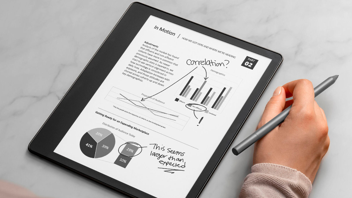 Amazon Kindle Scribe añade un stylus: a medio camino entre el ereader y la tablet